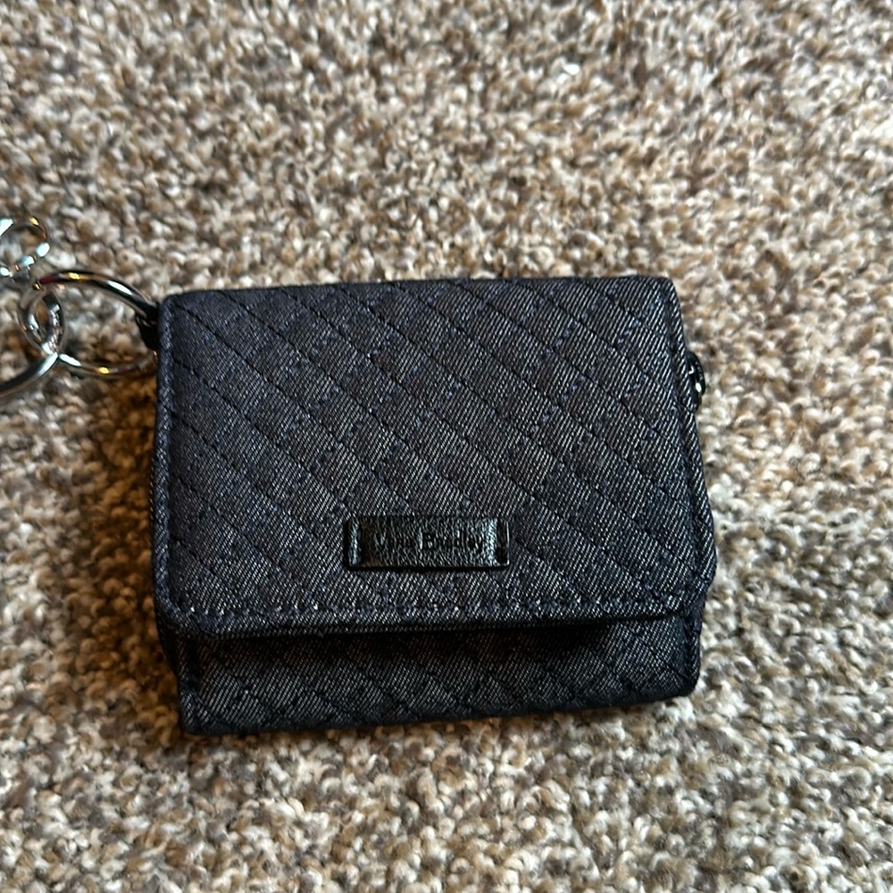 Vera Bradley denim card case wallet/